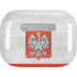 Poland Flag Distressed AirPods Skins